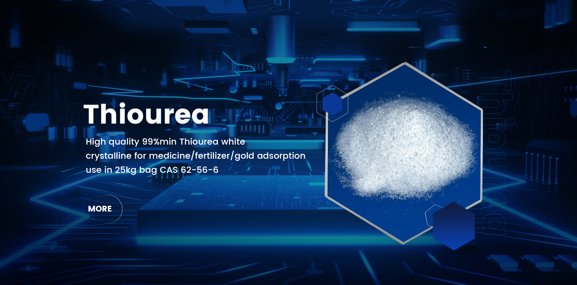 99% CH4N2S Thiourea 62-56-6