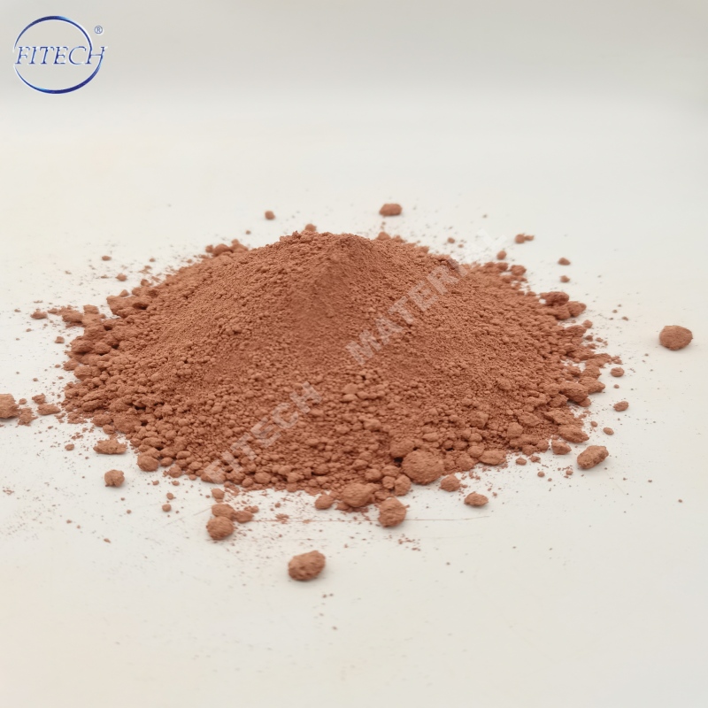 red clolor cerium oxide