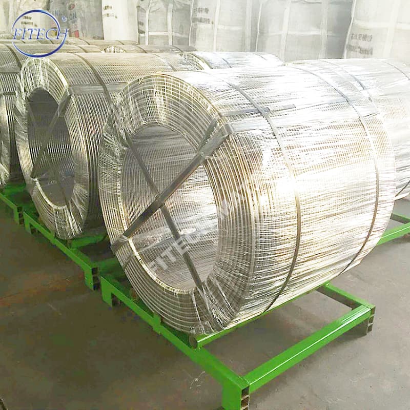 Ca40Fe60 Ferro Calcium Cored Wire